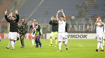 Τα στιγμιότυπα του αγώνα της ΑΕΚ με την Μίλαν (video)