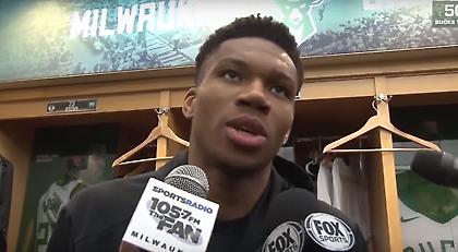 Αντετοκούνμπο: «Ελπίζω να μας βλέπει από ψηλά και να’ ναι περήφανος ο πατέρας μου» (video)