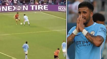 Παίκτης της Γουλβς έσπασε τα… άλατα του Γουόκερ (video)