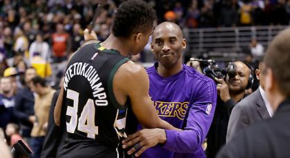 Ύμνοι Κόμπι για Αντετοκούνμπο: «Ο ουρανός είναι το ταβάνι του!» (video)