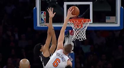 Φοβερός Πορζίνγκις στο Top 10 (video)