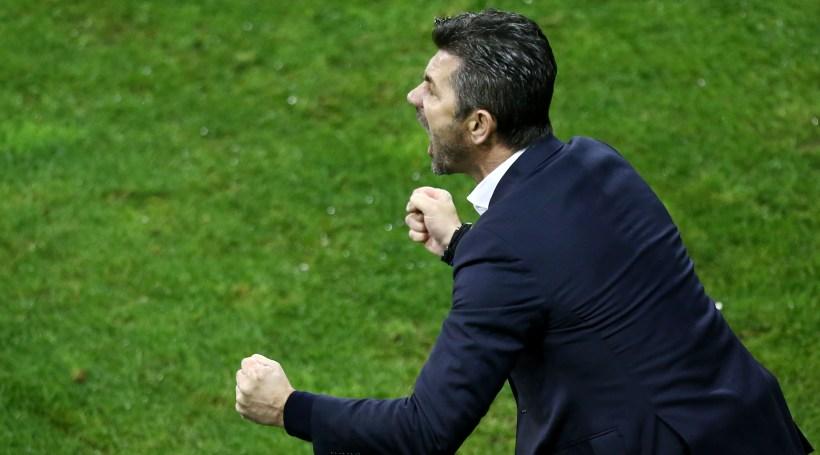 Ουζουνίδης: «Δίκαιη νίκη, πιστεύω πάρα πολύ σε αυτή την ομάδα, έχω κάνει κι εγώ λάθη»