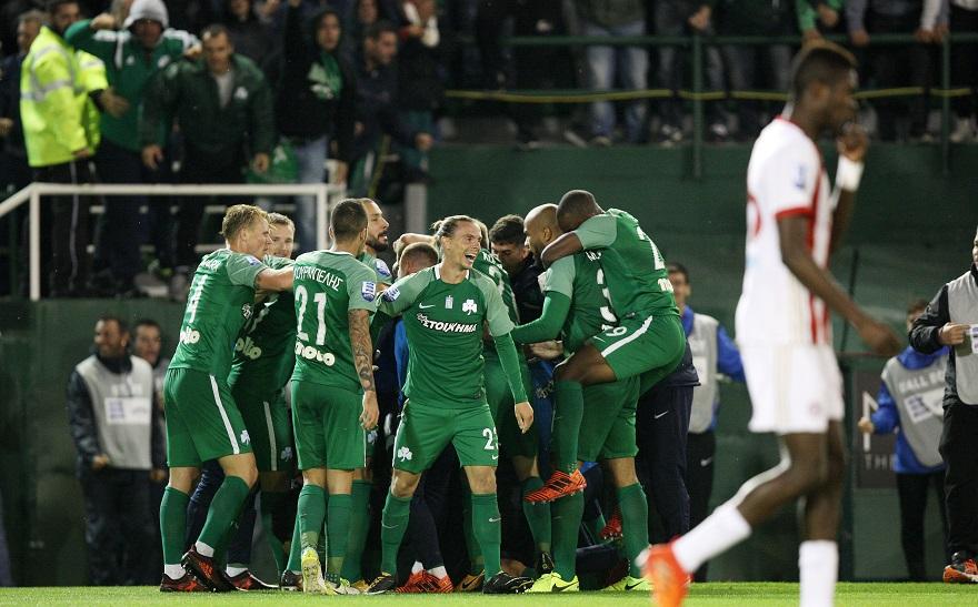 Τα επίσημα στιγμιότυπα της μεγάλης νίκης του Παναθηναϊκού στο ντέρμπι με τον Ολυμπιακό