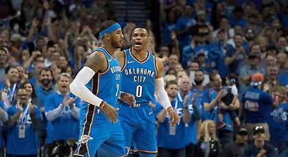 Απίθανη ατάκα Καρμέλο για Γουέστμπρουκ (video)