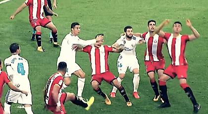 Εκτός φάσης χτύπημα Ρονάλντο σε αντίπαλο και κίνδυνος τιμωρίας (video)