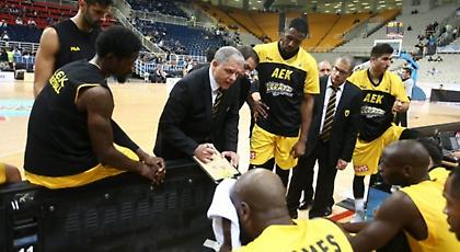 Με Μανωλόπουλο η προπόνηση της ΑΕΚ