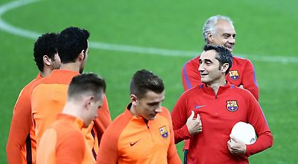 Η ενδεκάδα της Μπαρτσελόνα με Ολυμπιακό