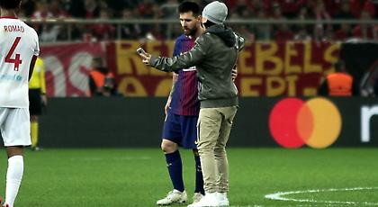 Και δεύτερο «ντου» στο «Γ. Καραϊσκάκης» για τον Μέσι! (pics)