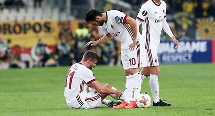 Η Μίλαν δεν μπήκε ούτε… μισή φορά στην περιοχή της ΑΕΚ στο πρώτο ημίχρονο (pic)