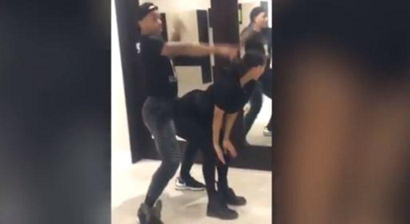 Η «καυτή» πρώην του Μπαλοτέλι κάνει twerking… κολλημένη στον Λεμινά (video/pics)