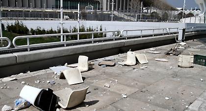 Επεισόδια στο ΟΑΚΑ - Οπαδοί της ΑΕΚ προσπάθησαν να μπουν χωρίς εισιτήριο