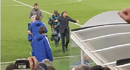 Δεν έδωσε το χέρι στον Μουρίνιο ο Κόντε