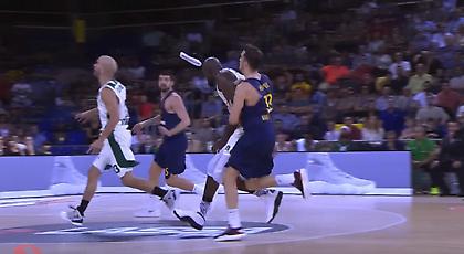 Bloopers Ευρωλίγκας με ελληνικό χρώμα (video)