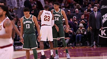 Υποκλίθηκαν στον Γιάννη οι Λεμπρόν, Γουέιντ και Λου