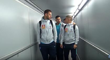 Το ταξίδι της Εθνικής για το πρώτο βήμα πρόκρισης στο Μουντιάλ (pics/video)