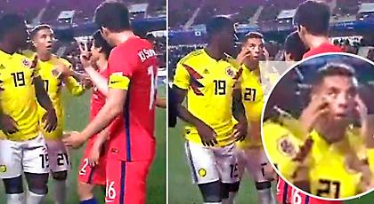 Οργή για τη ρατσιστική χειρονομία του Έντβιν Καρδόνα στους Νοτιοκορεάτες! (pics/video)