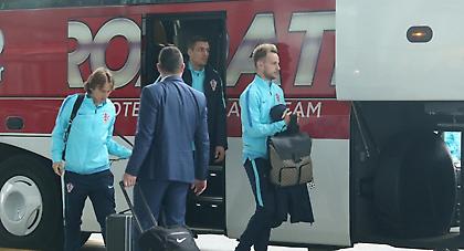 Πέταξαν για Αθήνα οι Κροάτες (pics)