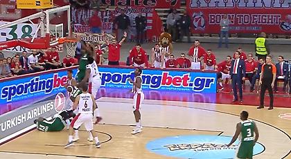 Η απίθανη πτήση του Γκέιμπριελ είναι η φάση της εβδομάδας στην Ευρωλίγκα (video)