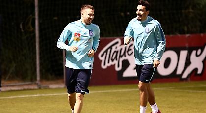 Η προπόνηση της Εθνικής ενόψει Κροατίας (pics/video)