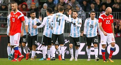 Φιλική νίκη για την Αργεντινή στη Ρωσία