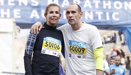 Έτρεξε στον μαραθώνιο ο Παναγιώτης Αγγελόπουλος (pic)