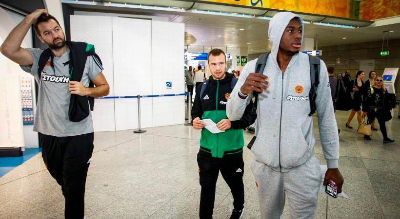 Η αναχώρηση του Παναθηναϊκού για την Κωνσταντινούπολη (pics)