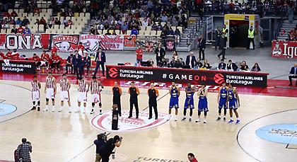 Ενός λεπτού σιγή πριν το τζάμπολ στο Ολυμπιακός-Ερυθρός Αστέρας