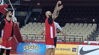 Προπονήθηκε στο ΣΕΦ ο Ερυθρός Αστέρας (pics)