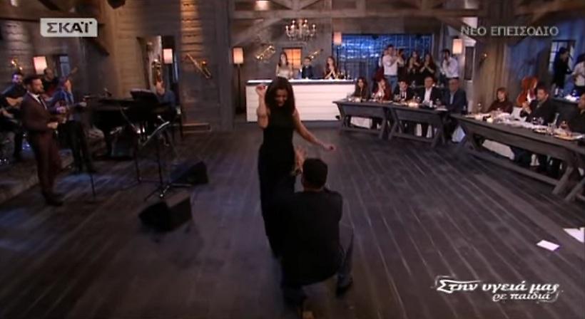 Το τσιφτετέλι της Ειρήνης Κολιδά στην εκπομπή του Σπύρου Παπαδόπουλου (video)