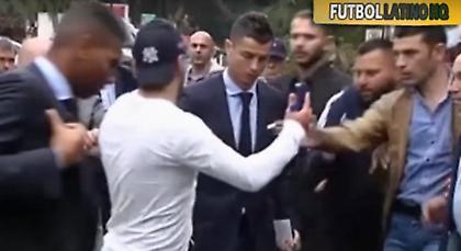 Το βίντεο με το «ντου» του Κύπριου που παρίστανε τον δημοσιογράφο στον Κριστιάνο Ρονάλντο!