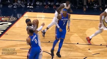 Ο αγκώνας του Κάζινς κατεδάφισε τον Γουέστμπρουκ (video)