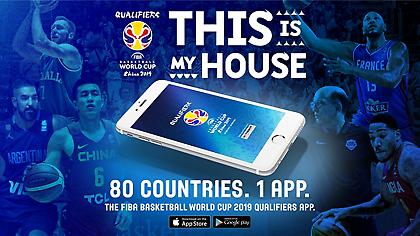 Κυκλοφόρησε η εφαρμογή της FIBA για τα προκριματικά του Παγκοσμίου Κυπέλλου