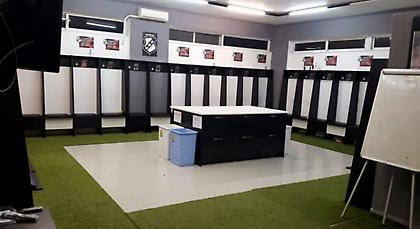 Έτοιμα τα νέα αποδυτήρια στο «Γεντί Κουλέ»