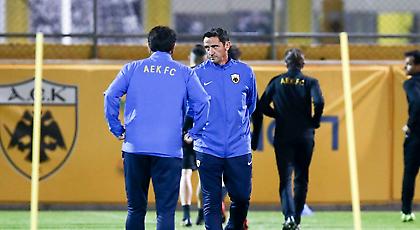 Κλικ από την τελευταία προπόνηση της ΑΕΚ εν όψει Ριέκα (pics)