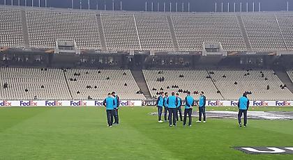 Η άφιξη των ομάδων στο ΟΑΚΑ για το ΑΕΚ-Ριέκα (video)