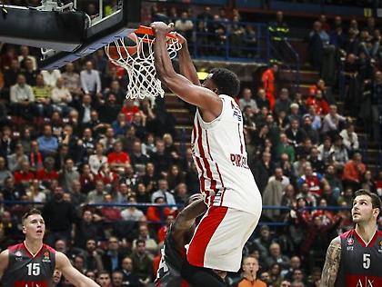 Ευρωλίγκα: Τα βραβεία του Eurohoops για την 9η αγωνιστική