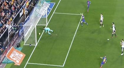 Δεν μέτρησε καθαρό γκολ του Μέσι και στη συνέχεια παραλίγο να δεχτεί γκολ η Μπάρτσα! (video)