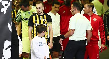 Με captain τον Μπακάκη η ΑΕΚ