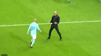 Η τρέλα του Πεπ στο γκολ του Στέρλινγκ (vid)