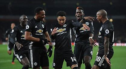 Πάρτι της Γιουνάιτεντ στο «Emirates», 2-0 την Άρσεναλ (vids)