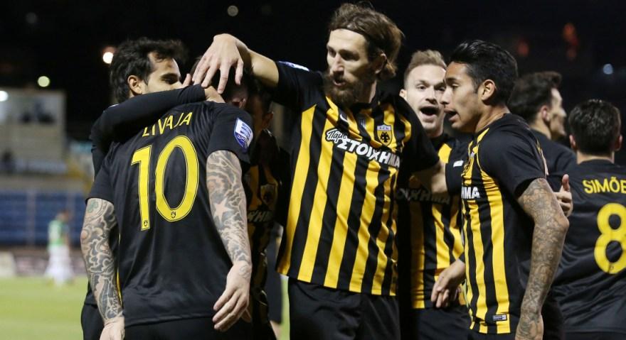 Πρώτη φορά δύο γκολ εκτός έδρας στο φετινό πρωτάθλημα η ΑΕΚ!