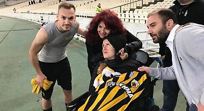 Και η Μυρτώ στη Βιέννη με την ΑΕΚ με πρωτοβουλία της Original 21!