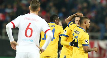 Τα στιγμιότυπα της ήττας του Ολυμπιακού από τη Γιουβέντους