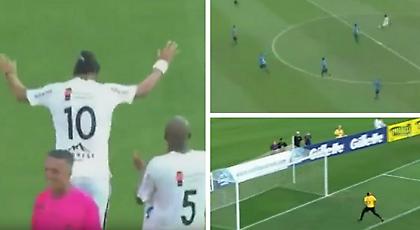 Τι κάνει ο Ροναλντίνιο! Γκολάρα από το κέντρο! (video)