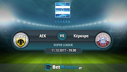 ΑΕΚ – Κέρκυρα: Επιστρέφει στην κορυφή