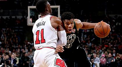 Λύγισε ο… διπλός Giannis από τους Μπουλς!