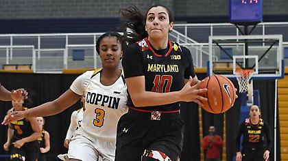 «Όργια» και ρεκόρ καριέρας για Χριστινάκη στο ντεμπούτο της με Maryland