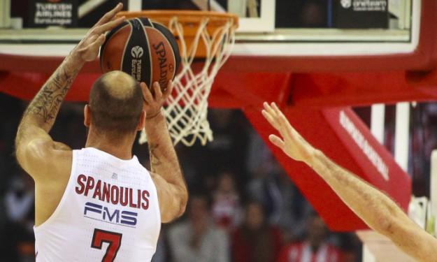 Σπανούλης: Ξεπέρασε τον Διαμαντίδη σε εύστοχα τρίποντα, μόνος έκτος!