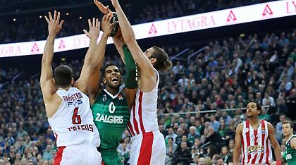 Το κάρφωμα της βραδιάς από το Ζαλγκίρις-Ολυμπιακός (video)