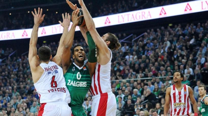 Το κάρφωμα της βραδιάς από το Ζαλγκίρις-Ολυμπιακός (video)